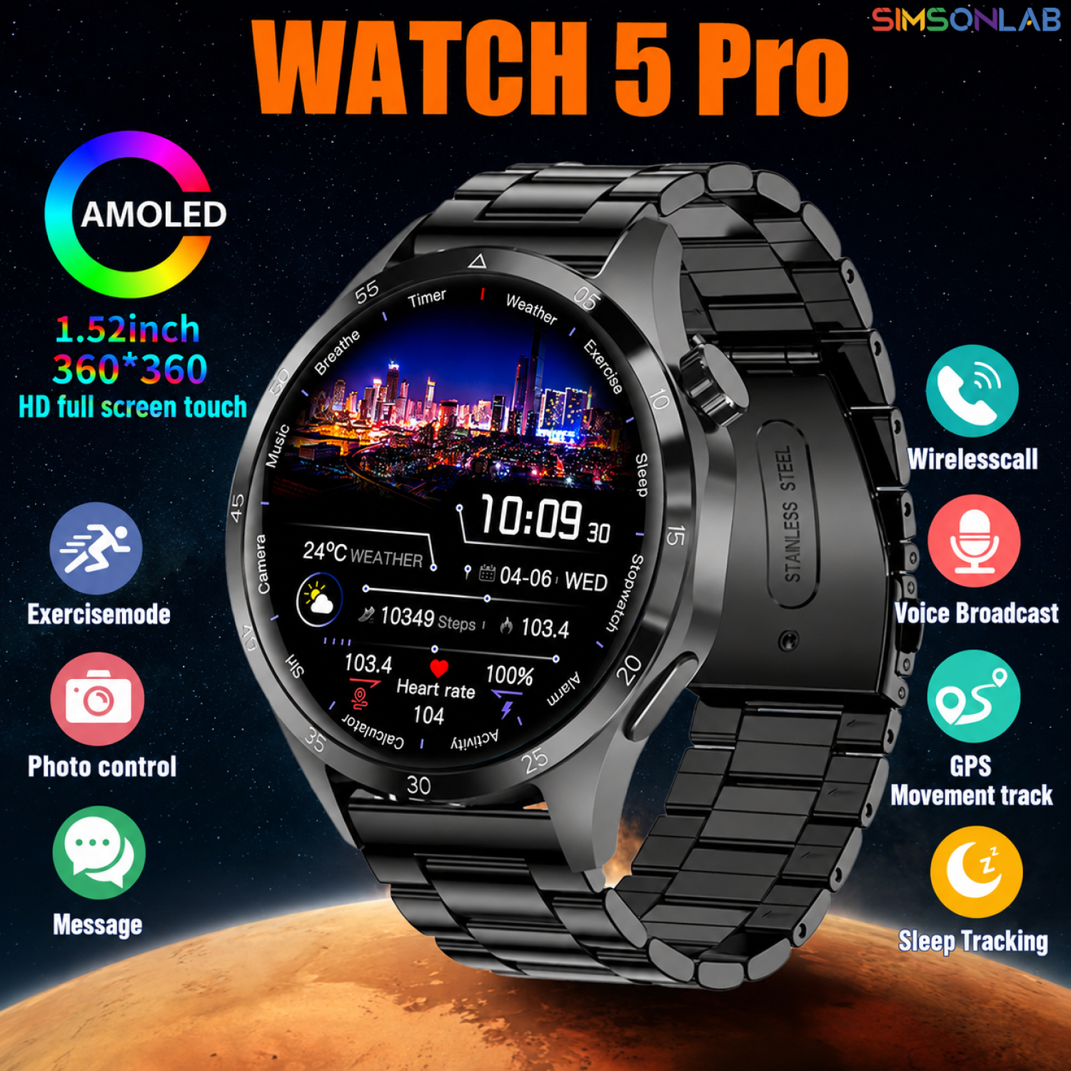 Photography Lighting Set - 2026 Watch 5 Pro GPS Track