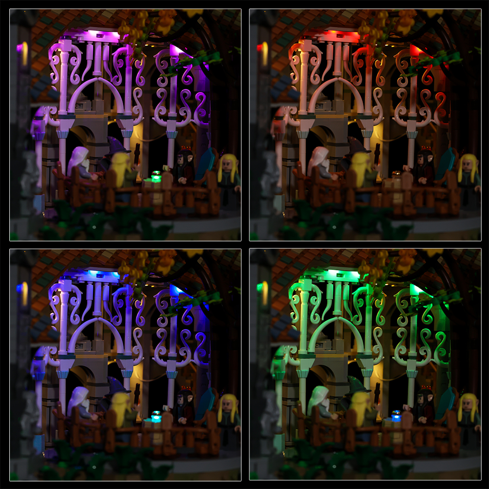 Led Ring Light 18 - LED Light Kit for LEGO THE