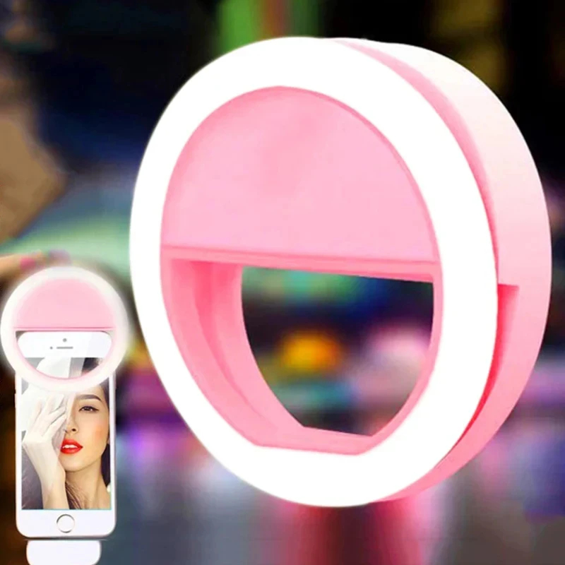 Photography Lighting Tent - 1/2/3/4Pcs LED Selfie Ring Fill Light