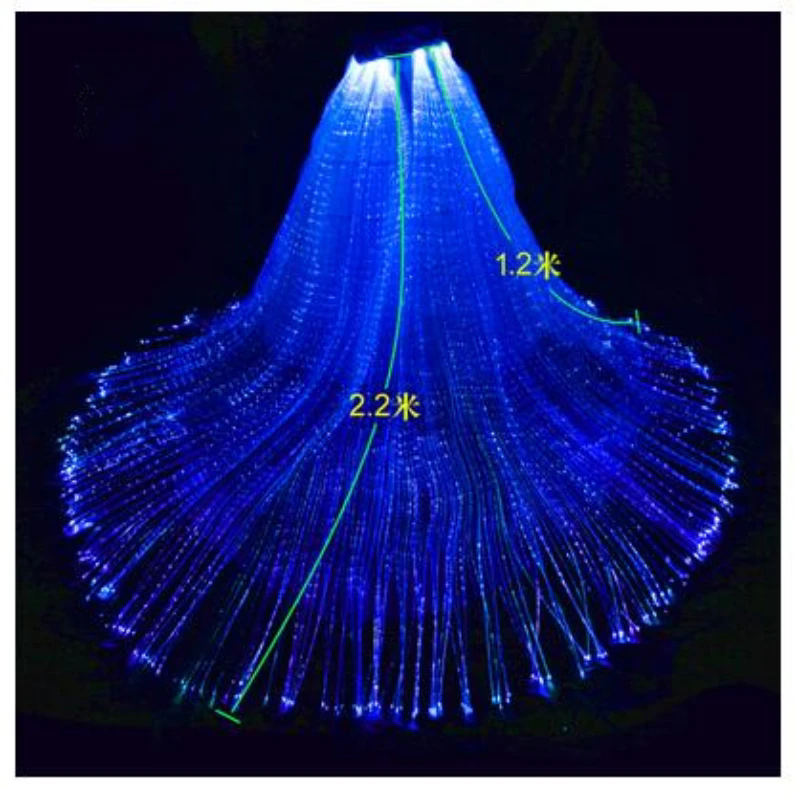 Photography Lighting Color - Led Light Glowing Wedding Dress Decorations