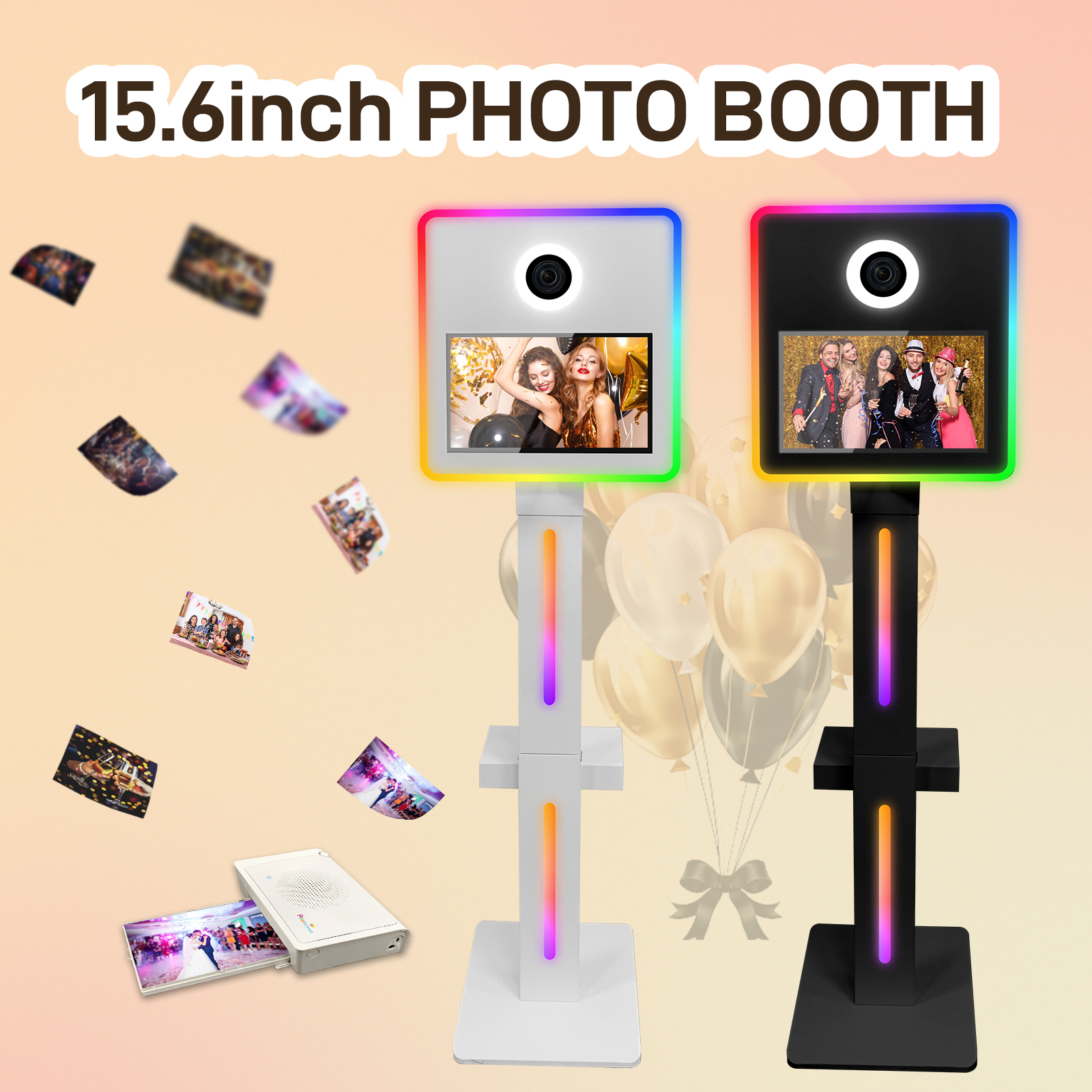DSLR Photo Booth Machine with  - Photography Lighting Set ulasan dan harga