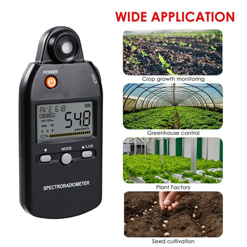 ABFI PAR Meter Tester 320Nm-80 - Photography Lighting Test ulasan dan harga