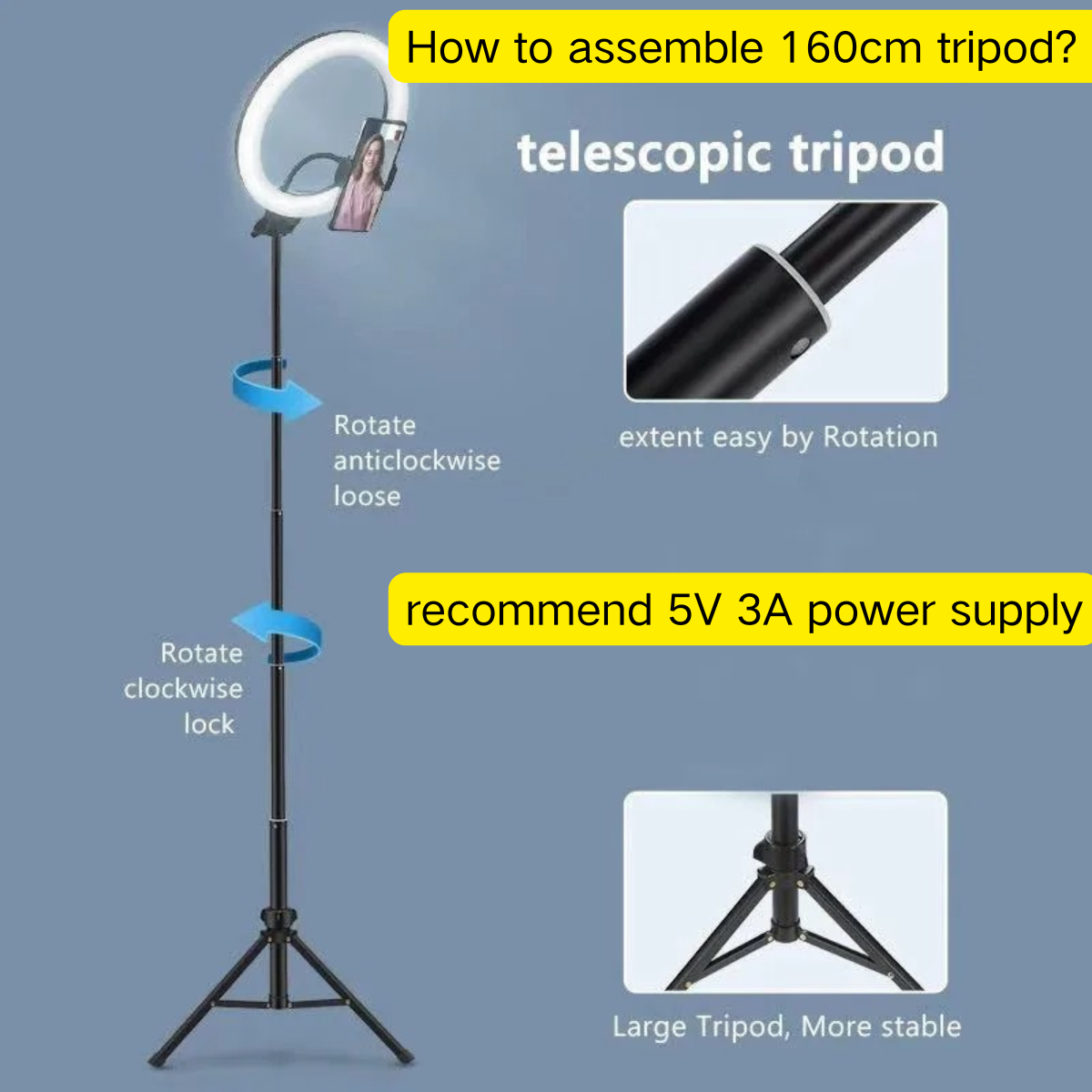 Youtube Shooting Vlog Selfie C - Photography Lighting Tent ulasan dan harga