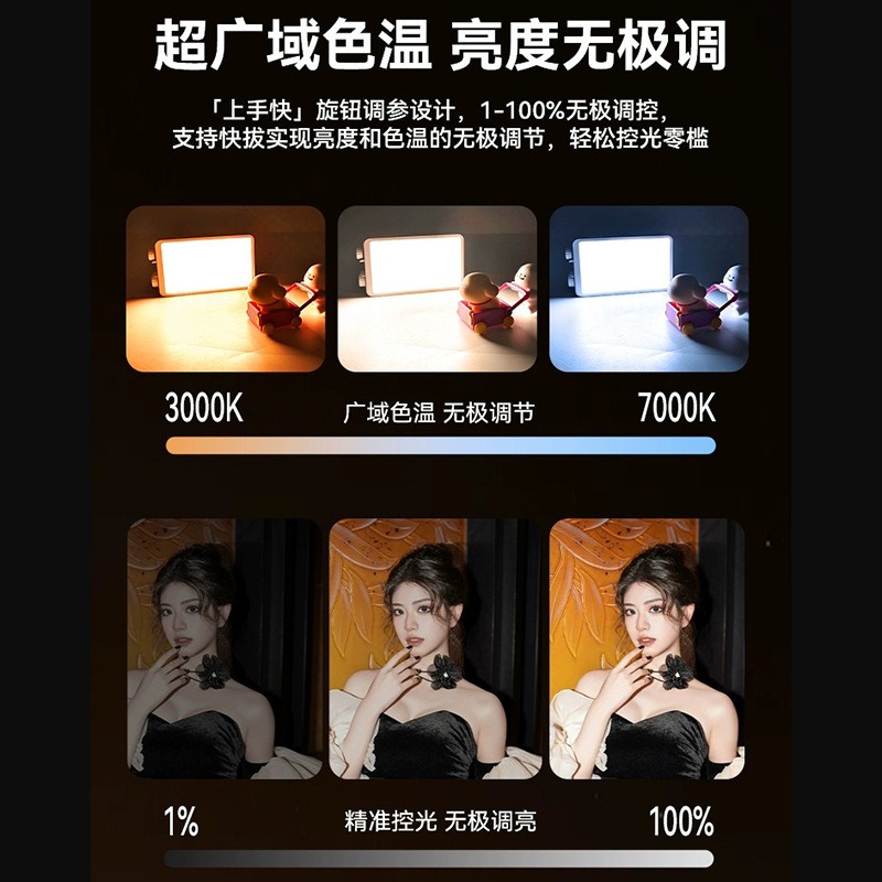 40WRGB full color fill light l - Photography Lighting Color ulasan dan harga