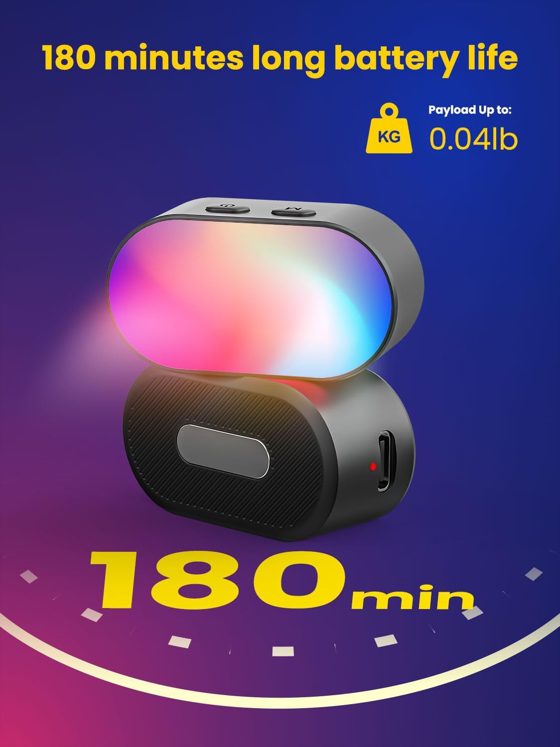AOCHUAN Mini RGB Magnetic Fill - Photography Lighting Color ulasan dan harga