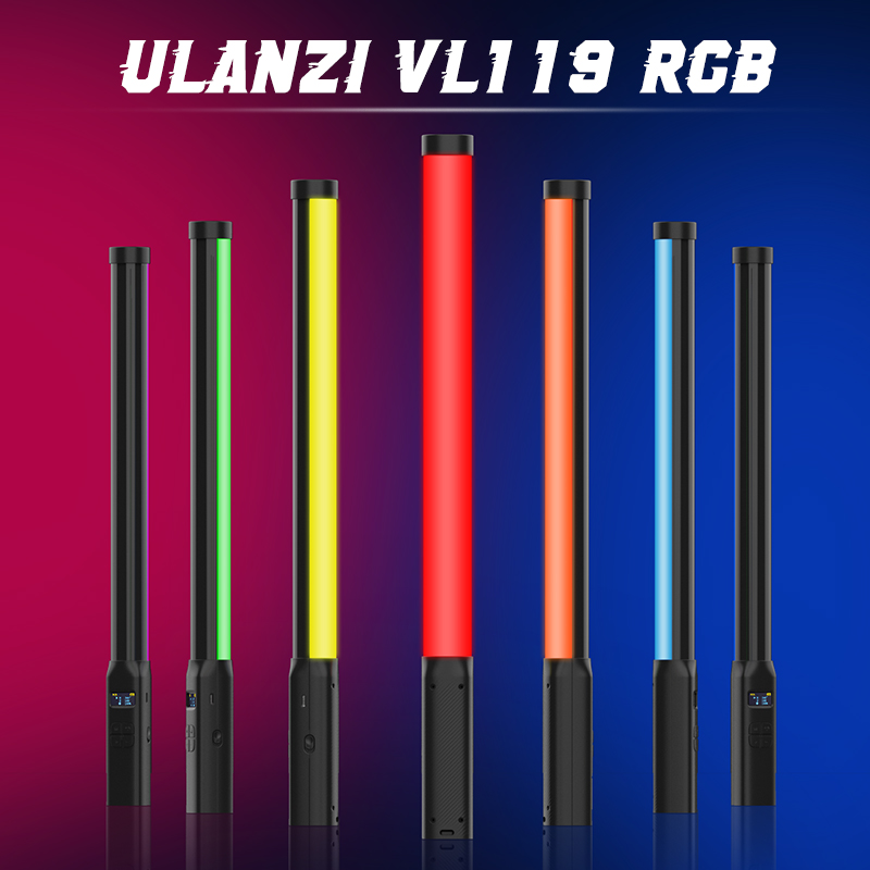 Ulanzi VL119 Handheld RGB Colo - Photography Lighting Set ulasan dan harga