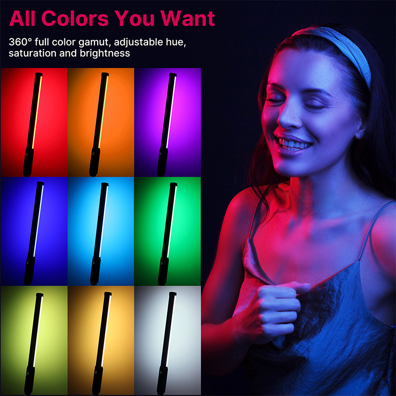Ulanzi VL119 Handheld RGB Colo - Photography Lighting Set ulasan dan harga