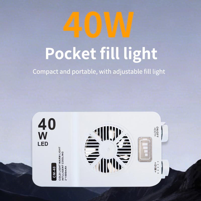 40W Portable LED Soft Light Li - Photography Lighting Color ulasan dan harga
