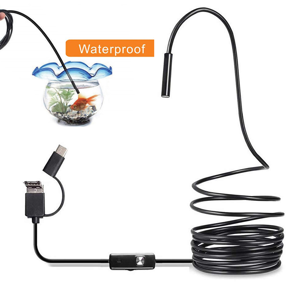 6 LED Light 7mm 1M  Endoscope  - Photography Lighting Diagram ulasan dan harga