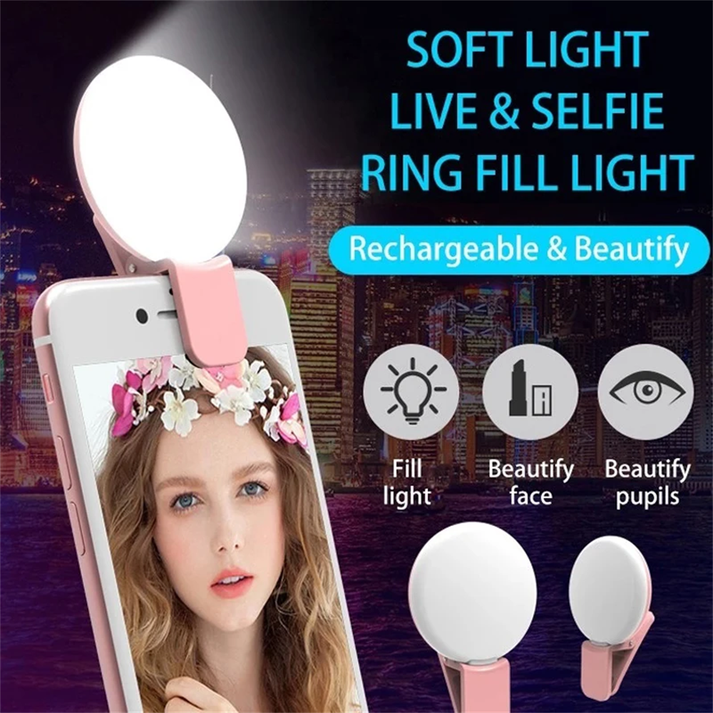 Portable Ring Light Clip Porta - Photography Lighting Tent ulasan dan harga