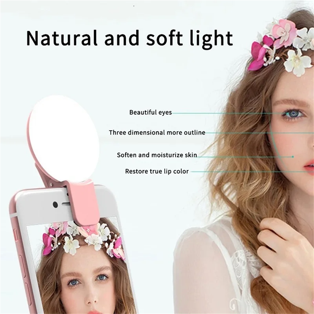 Portable Ring Light Clip Porta - Photography Lighting Tent ulasan dan harga