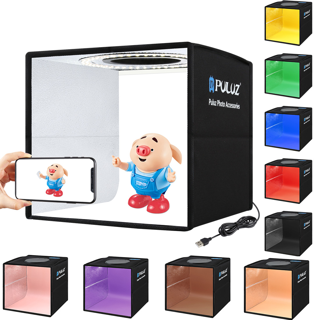 Portable Desktop Foldable Mini - Photography Lighting And Backdrop ulasan dan harga