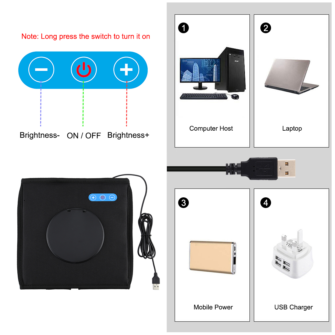 Portable Desktop Foldable Mini - Photography Lighting And Backdrop ulasan dan harga