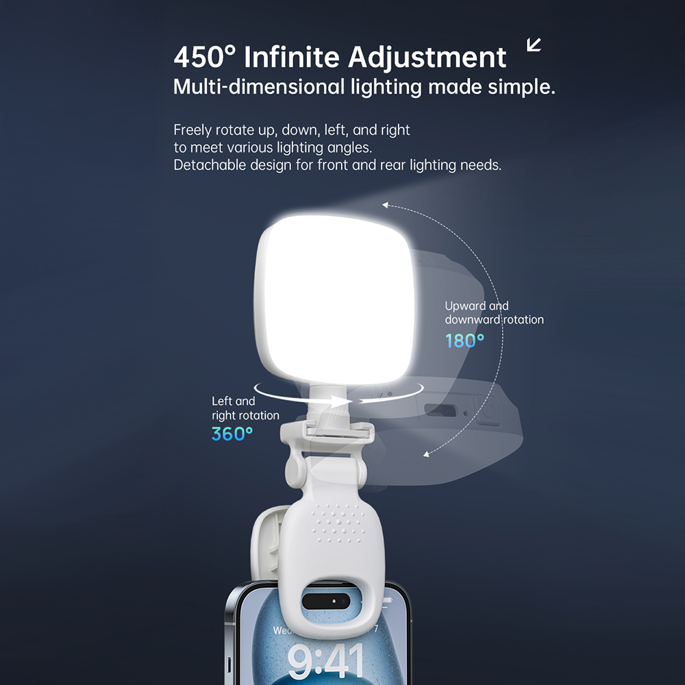 Portable LED Selfie Light Came - Photography Lighting Diagram ulasan dan harga