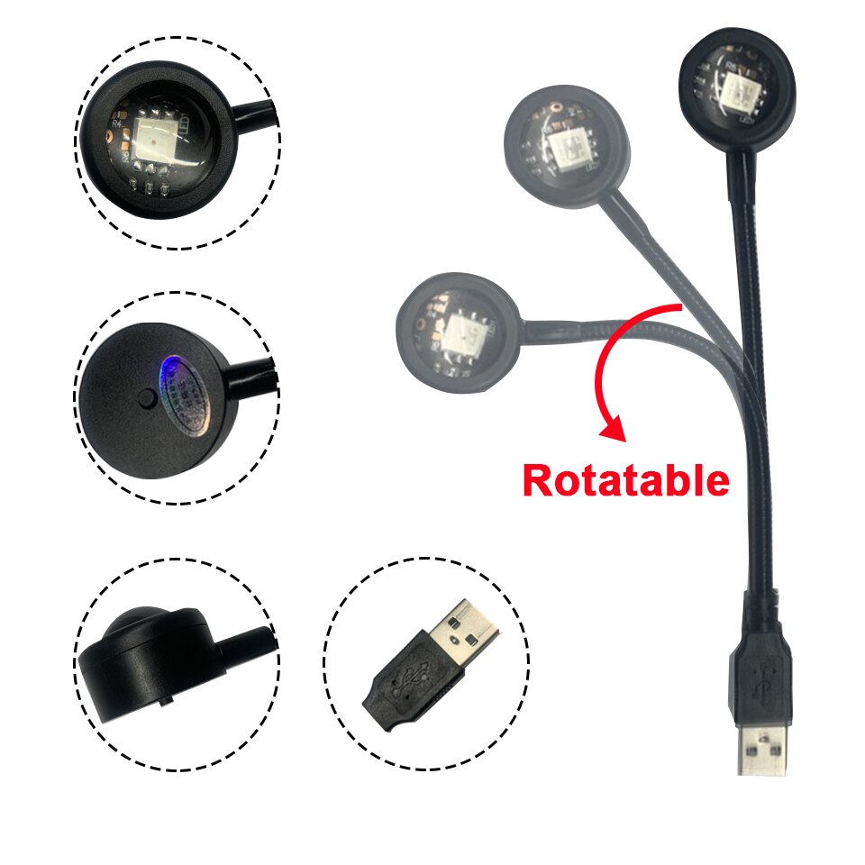 USB Charging LED Sunset Light  - Photography Lighting Color ulasan dan harga