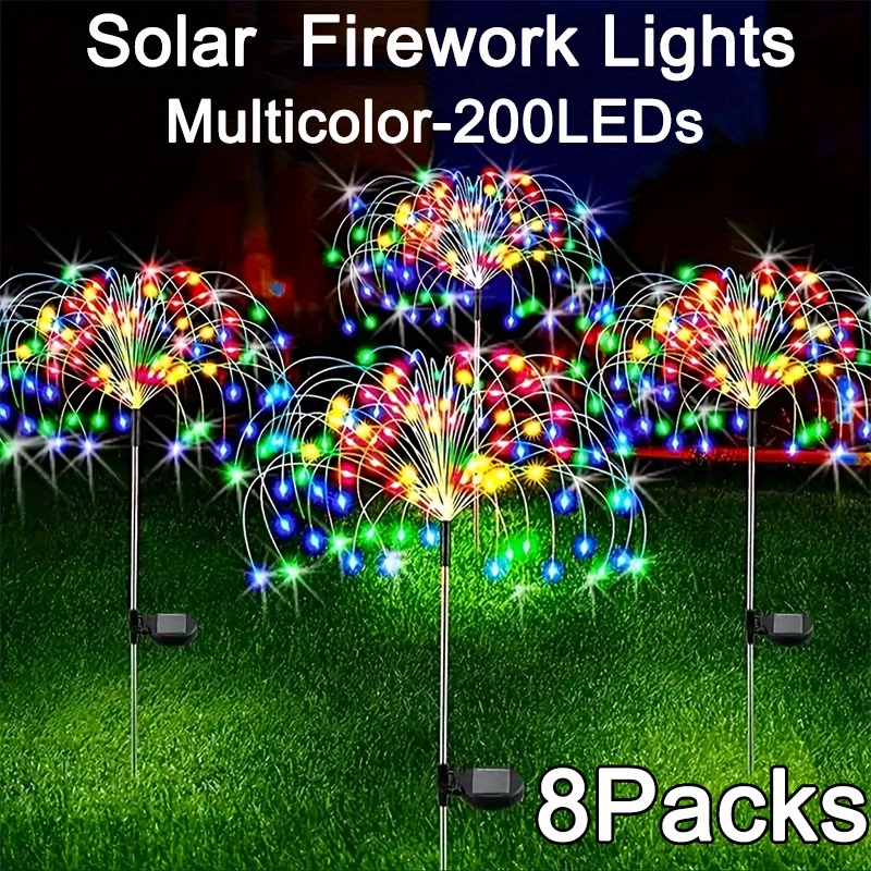 8-Mode Solar Firework Lights w - Photography Lighting And Backdrop ulasan dan harga