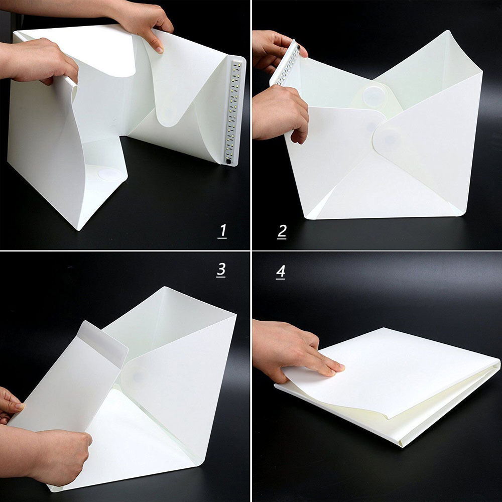 LED Panel Light Box Photograph - Photography Lighting Case ulasan dan harga