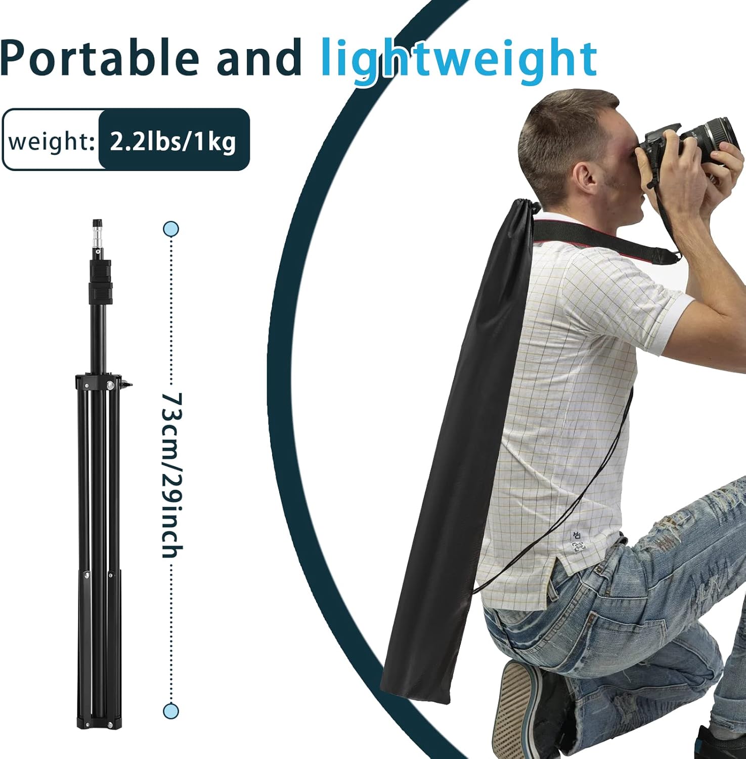 2 Pack Aluminum Light Photogra - Photography Lighting Case ulasan dan harga