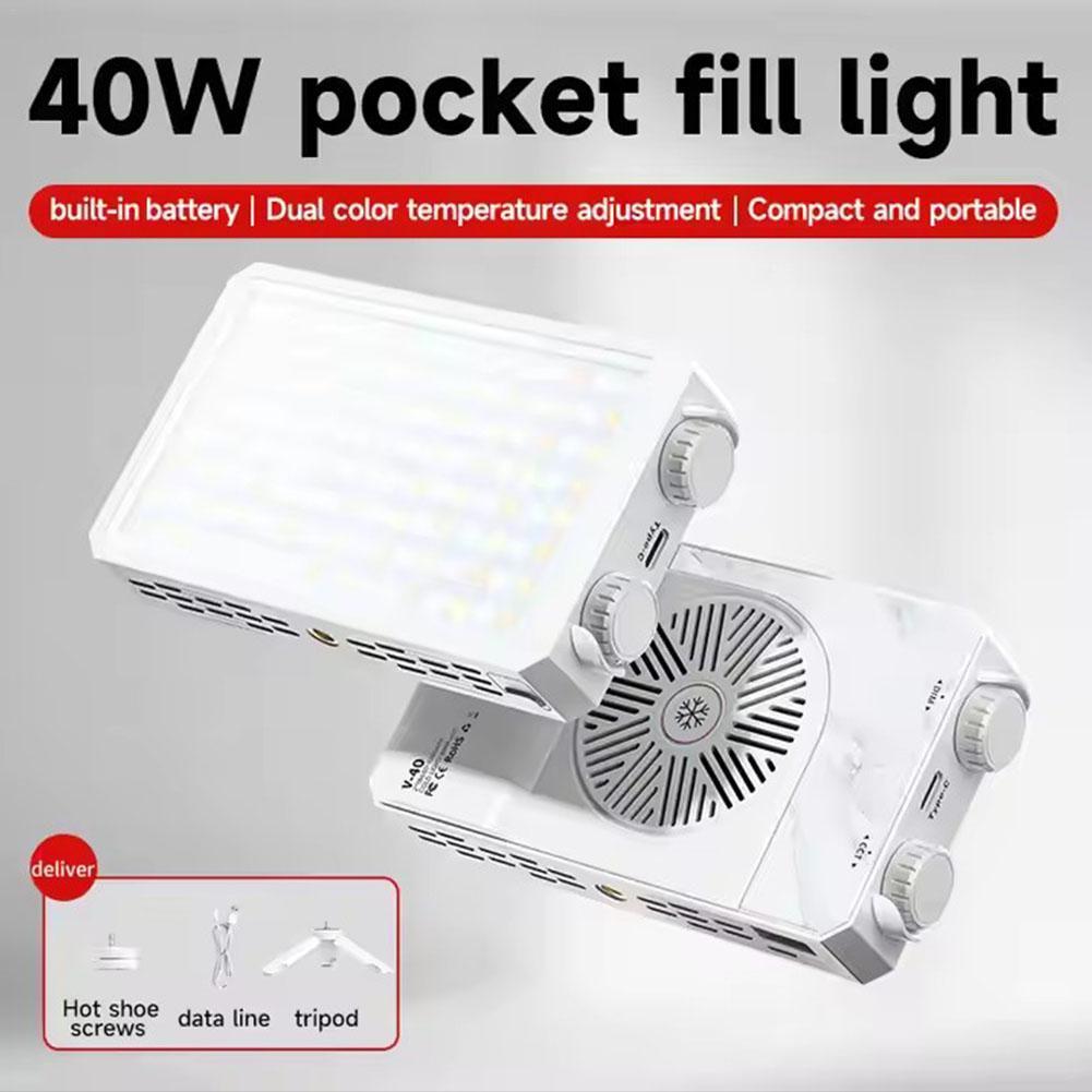 Customizable 40W LED Camera Li - Photography Lighting Color ulasan dan harga