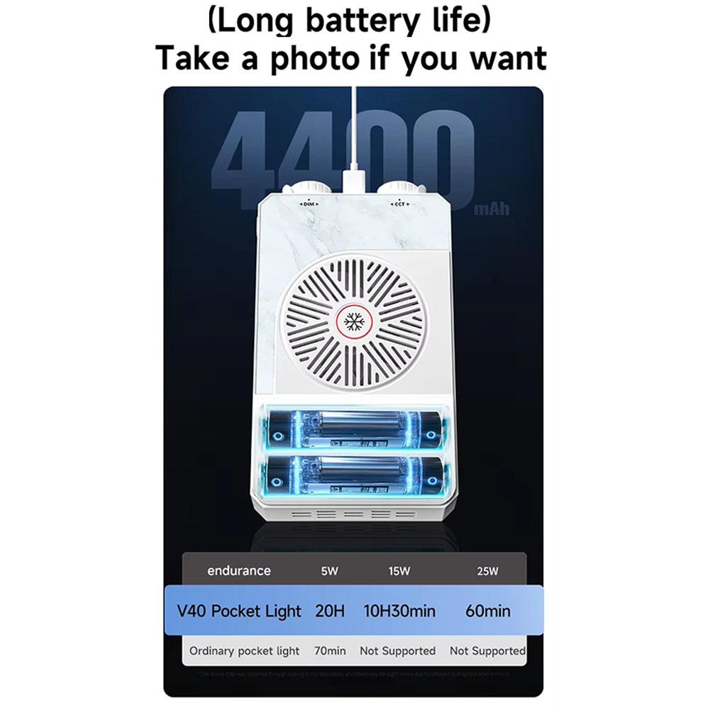 Customizable 40W LED Camera Li - Photography Lighting Color ulasan dan harga