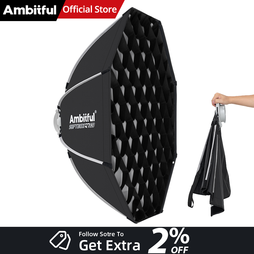AMBITFUL Q7II 55/65/90cm Bowen - Photography Lighting Case ulasan dan harga