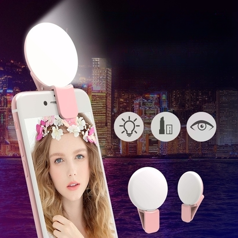 Mobile Phone LED Selfie Ring L - Photography Lighting Tent ulasan dan harga
