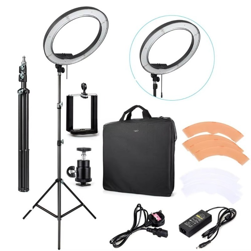 RL-18 SLR camera ring light 55 - Led Ring Light 18 ulasan dan harga