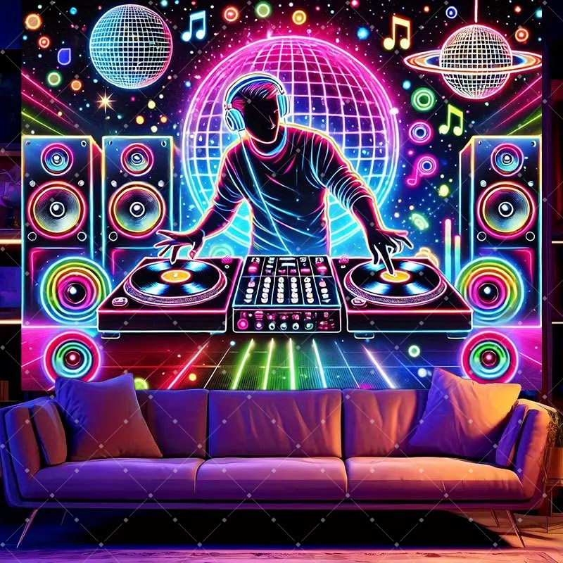Hip Hop Music DJ Party Decorat - Photography Lighting And Backdrop ulasan dan harga