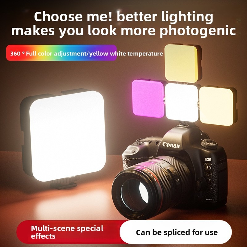 RGB Pocket Light Outdoor Photo - Photography Lighting Color ulasan dan harga