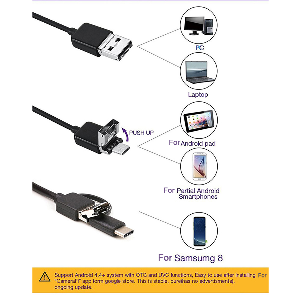 Endoscope Camera For Mobile Ph - Photography Lighting Diagram ulasan dan harga