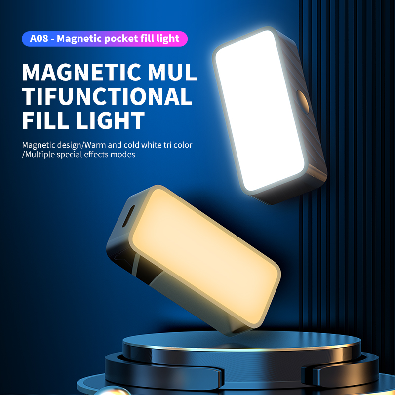 Magnetic Portable Mini Selfie  - Photography Lighting Diagram ulasan dan harga