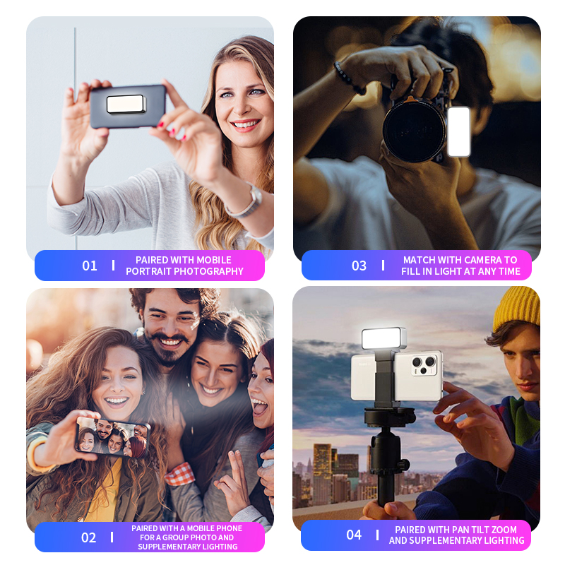Magnetic Portable Mini Selfie  - Photography Lighting Diagram ulasan dan harga