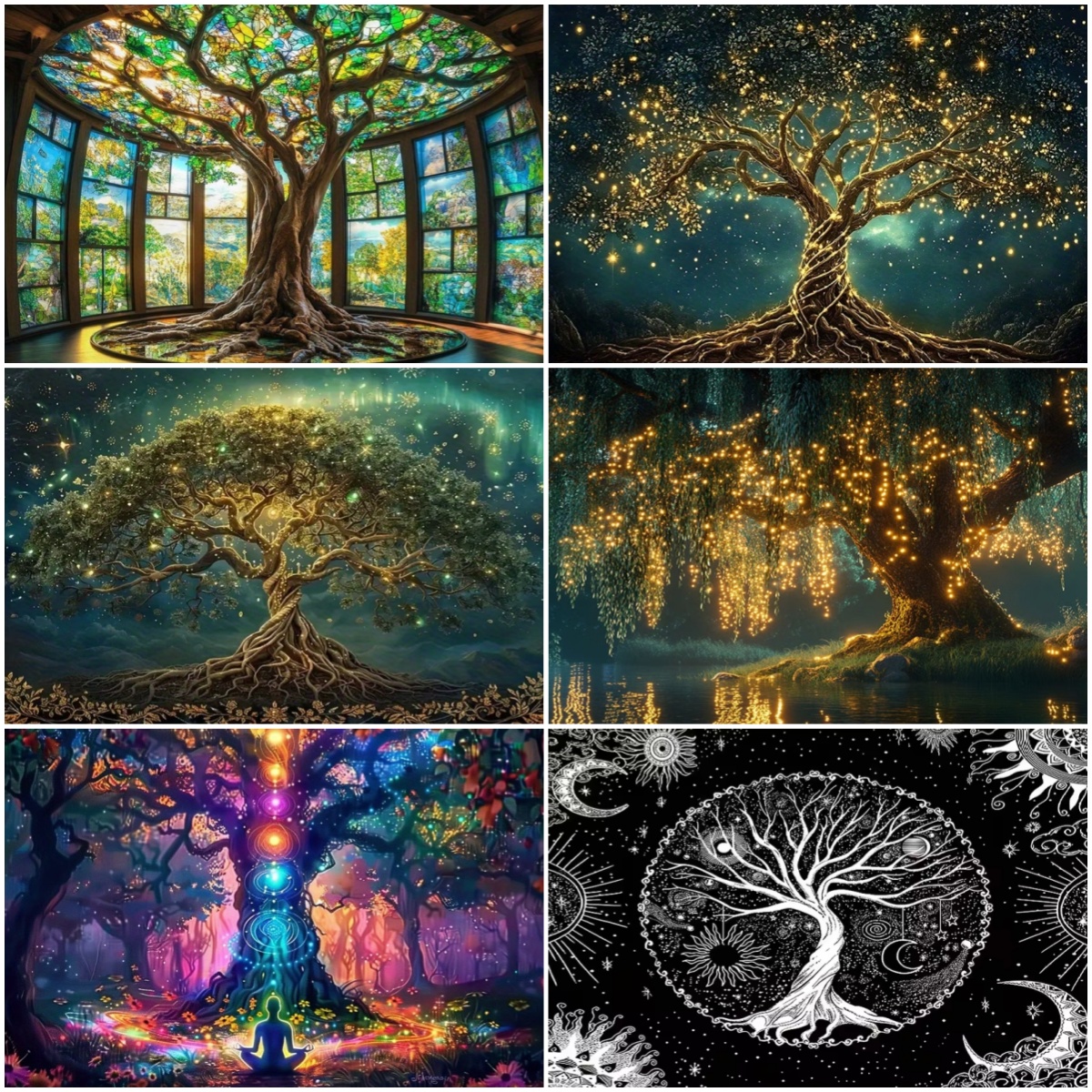 Enchanted Forest Life Tree Pho - Photography Lighting And Backdrop ulasan dan harga