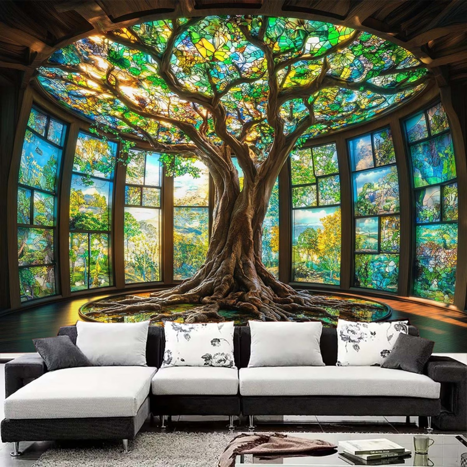 Enchanted Forest Life Tree Pho - Photography Lighting And Backdrop ulasan dan harga