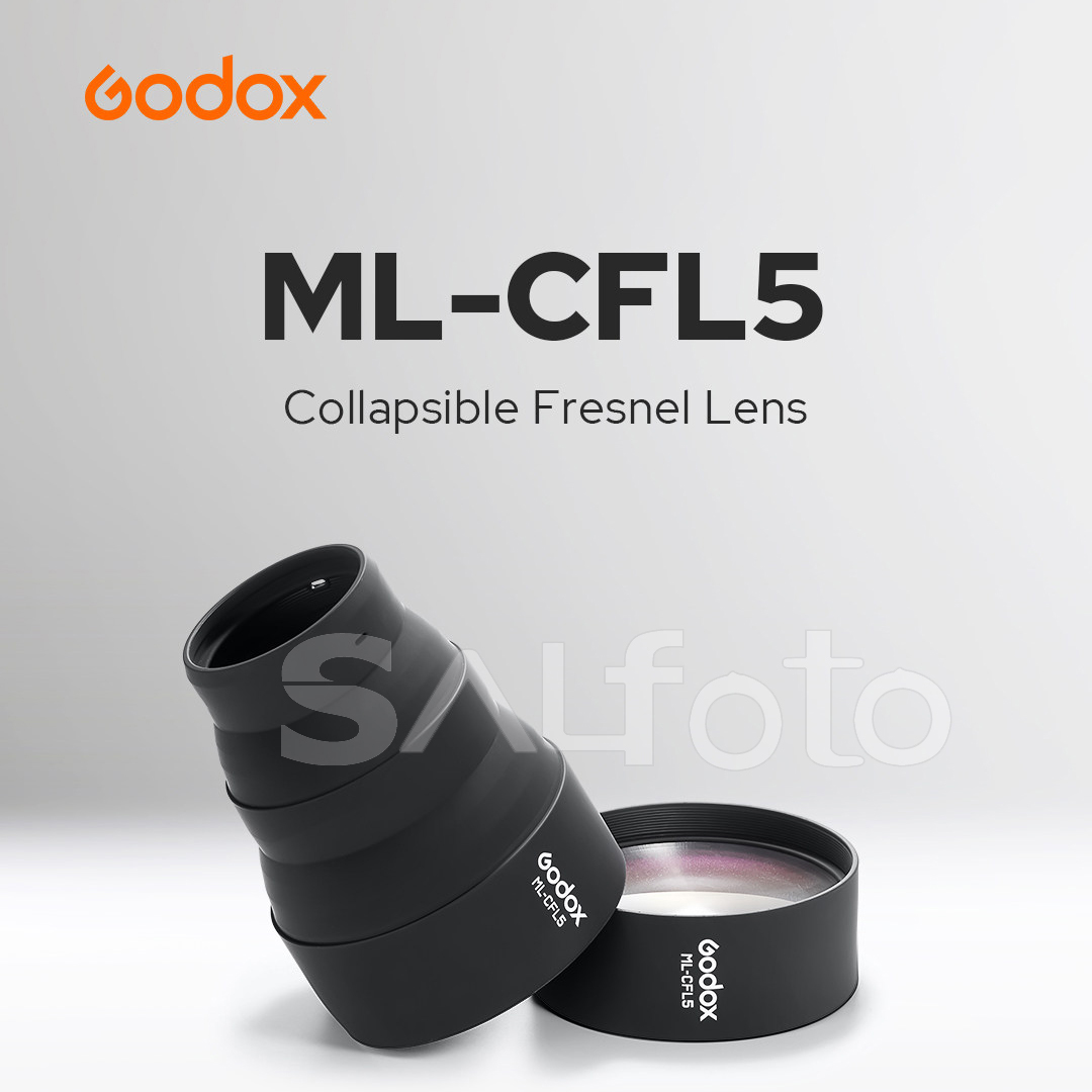 Godox ML-CFL5 Collapsible Fres - Fresnel Lens Attachment ulasan dan harga