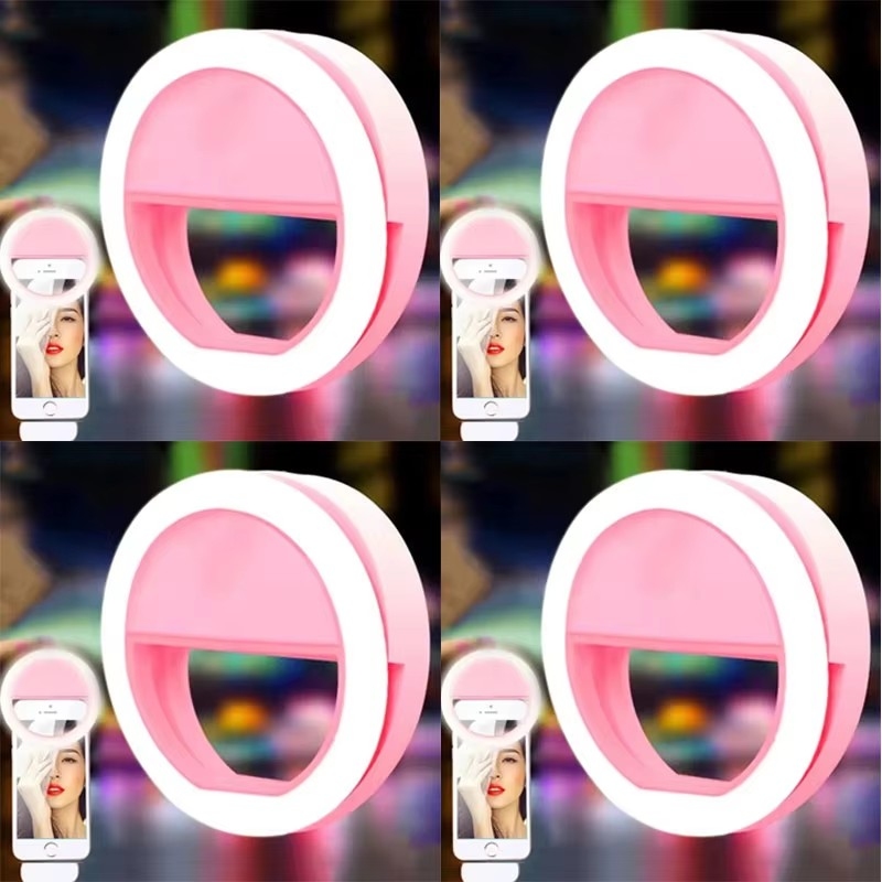 1-4 pcs LED Selfie Ring Fill L - Photography Lighting Tent ulasan dan harga