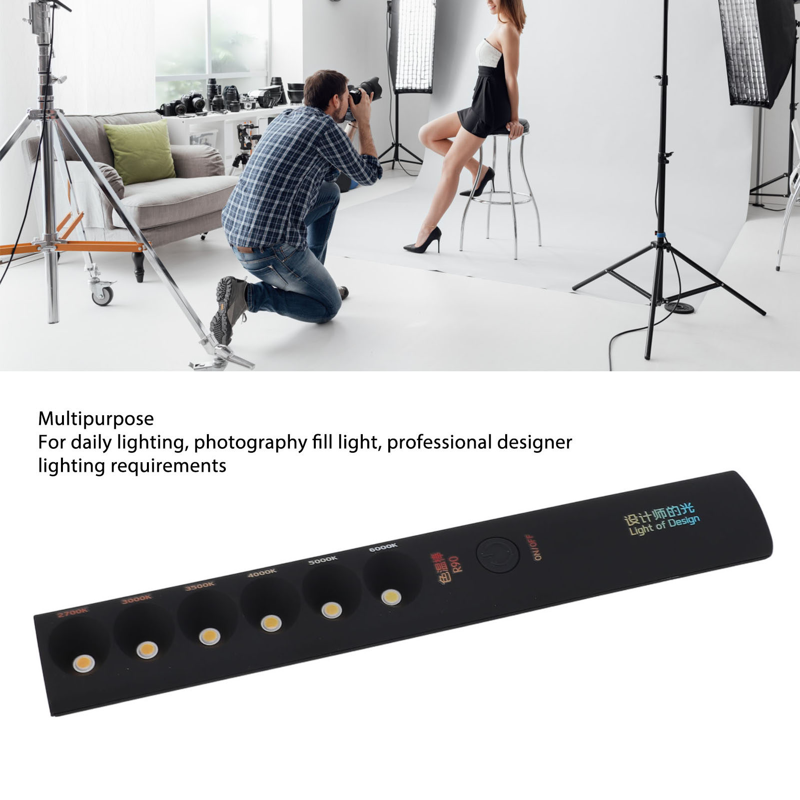 Video Light Wand Portable Colo - Photography Lighting Color ulasan dan harga