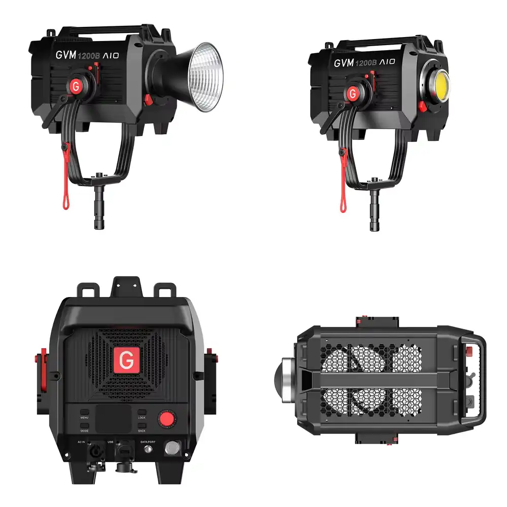 GVM SD1200B AIO 1200W Photogra - Photography Lighting Color ulasan dan harga
