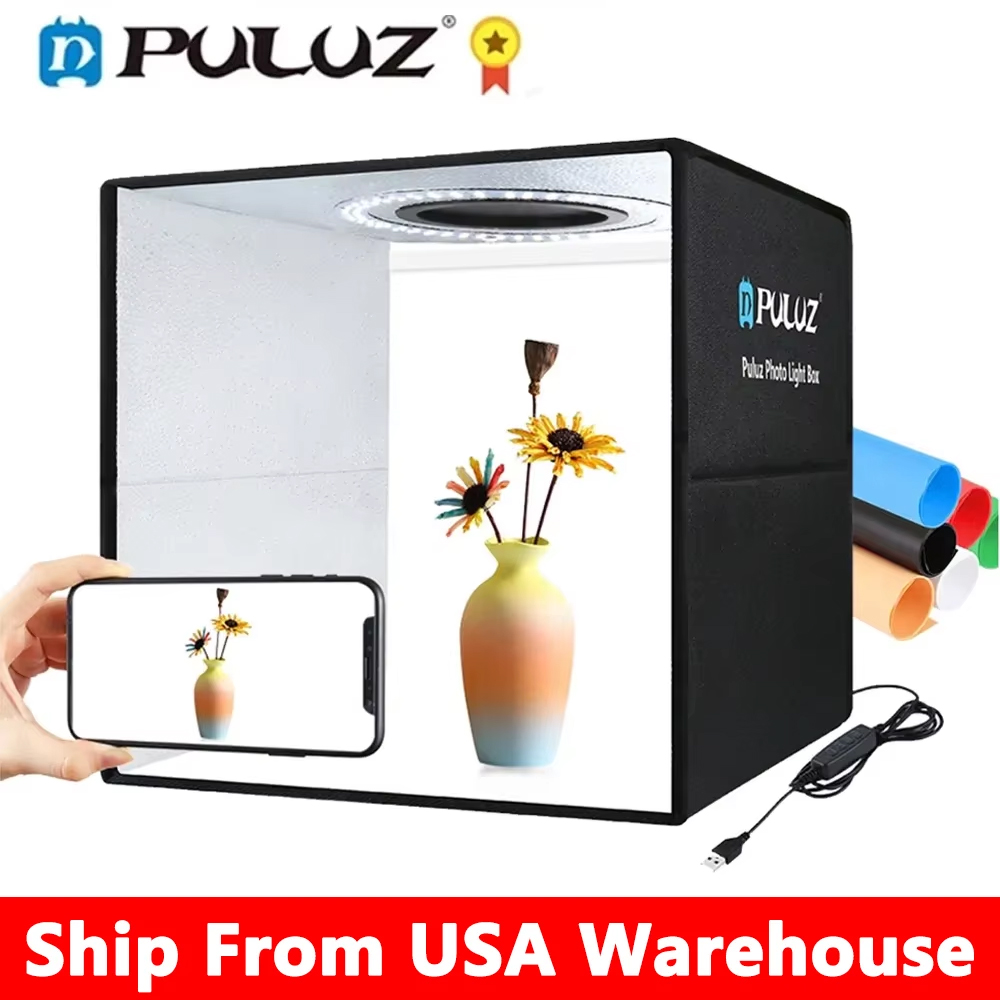 PULUZ Photo Studio Box,30/40CM - Photography Lighting And Backdrop ulasan dan harga