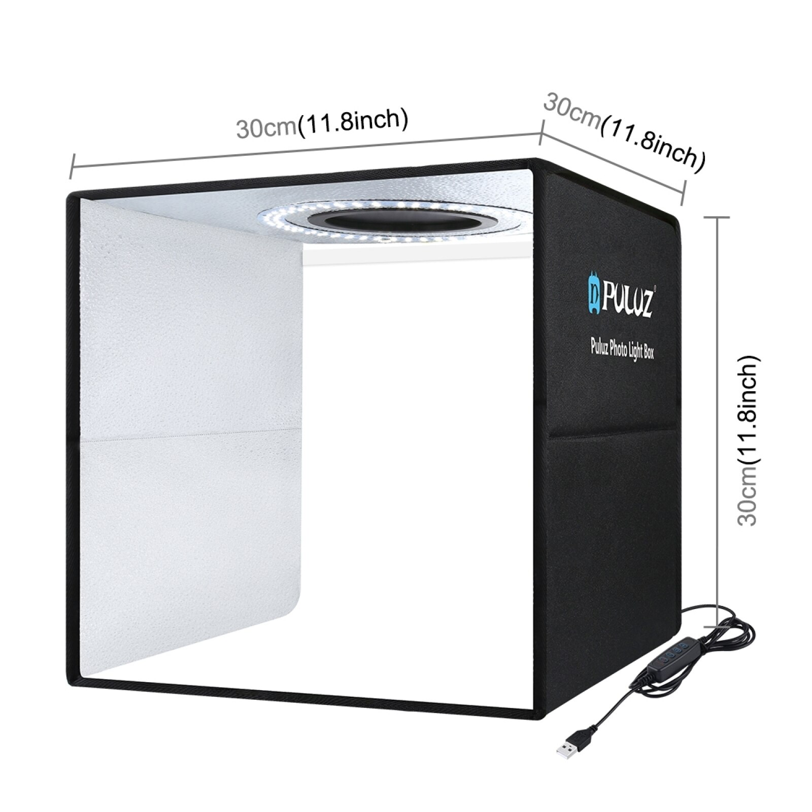 PULUZ Photo Studio Box,30/40CM - Photography Lighting And Backdrop ulasan dan harga