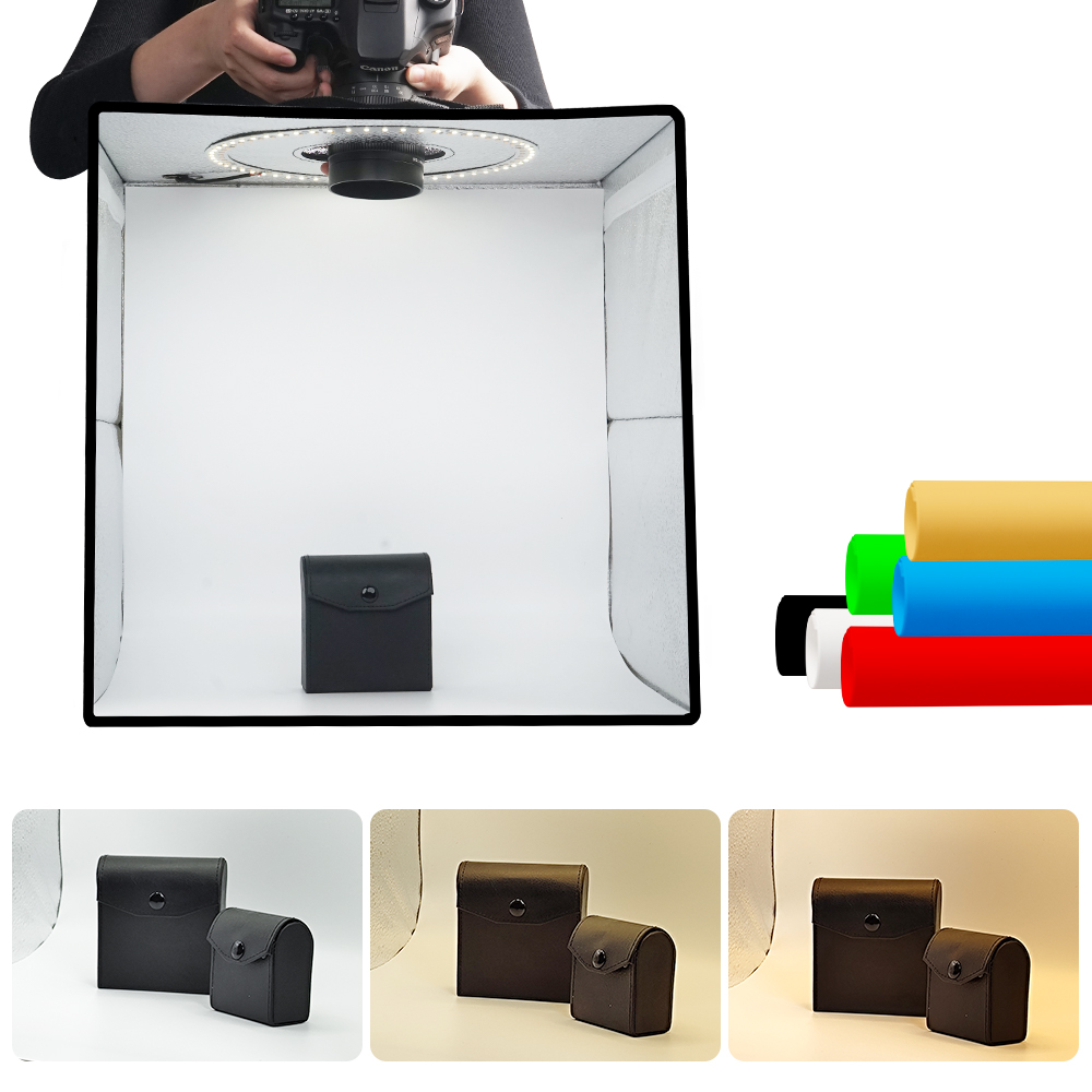 Lightdow Dimmable Photo Box LE - Photography Lighting And Backdrop ulasan dan harga