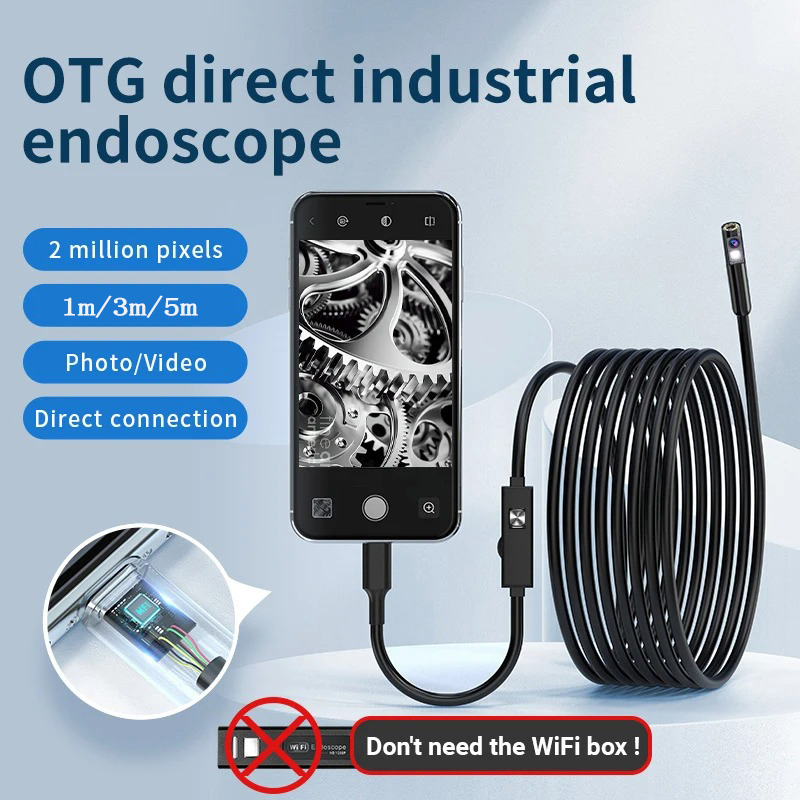 Single/Dual Lens Endoscope Cam - Photography Lighting Diagram ulasan dan harga
