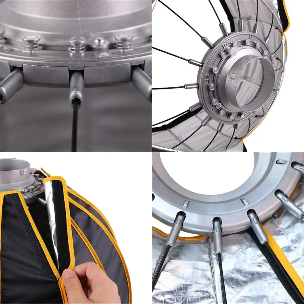 LED 35inch/90cm Quick Set-up F - Parabolic Umbrella Deep ulasan dan harga