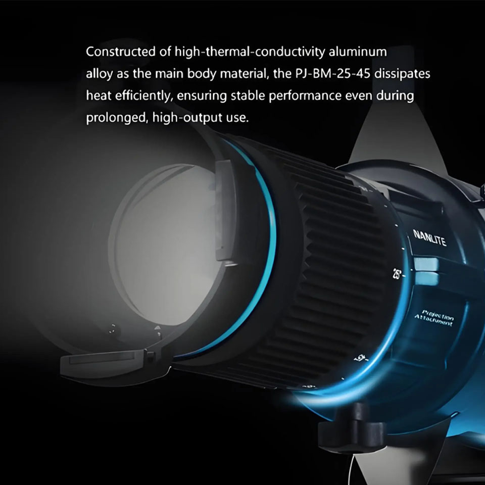Nanlite PJ-BM-25-45 Bowens Mou - Fresnel Lens Attachment ulasan dan harga