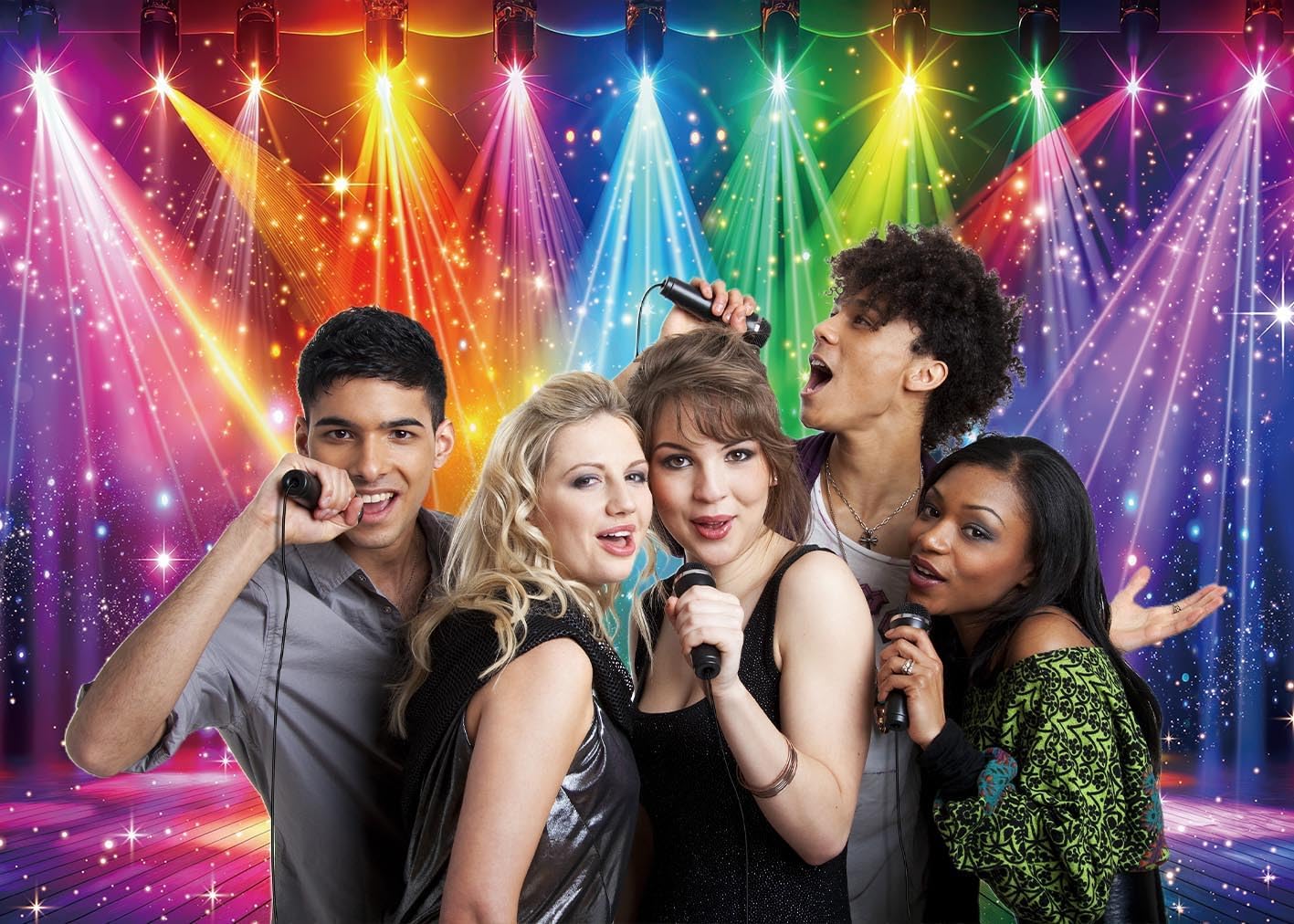 Disco Backdrop 7x5FT Colorful  - Photography Lighting Color ulasan dan harga