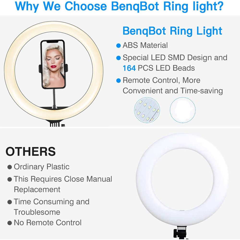 26 33CM Video Lights Dimmable  - Photography Lighting Set ulasan dan harga