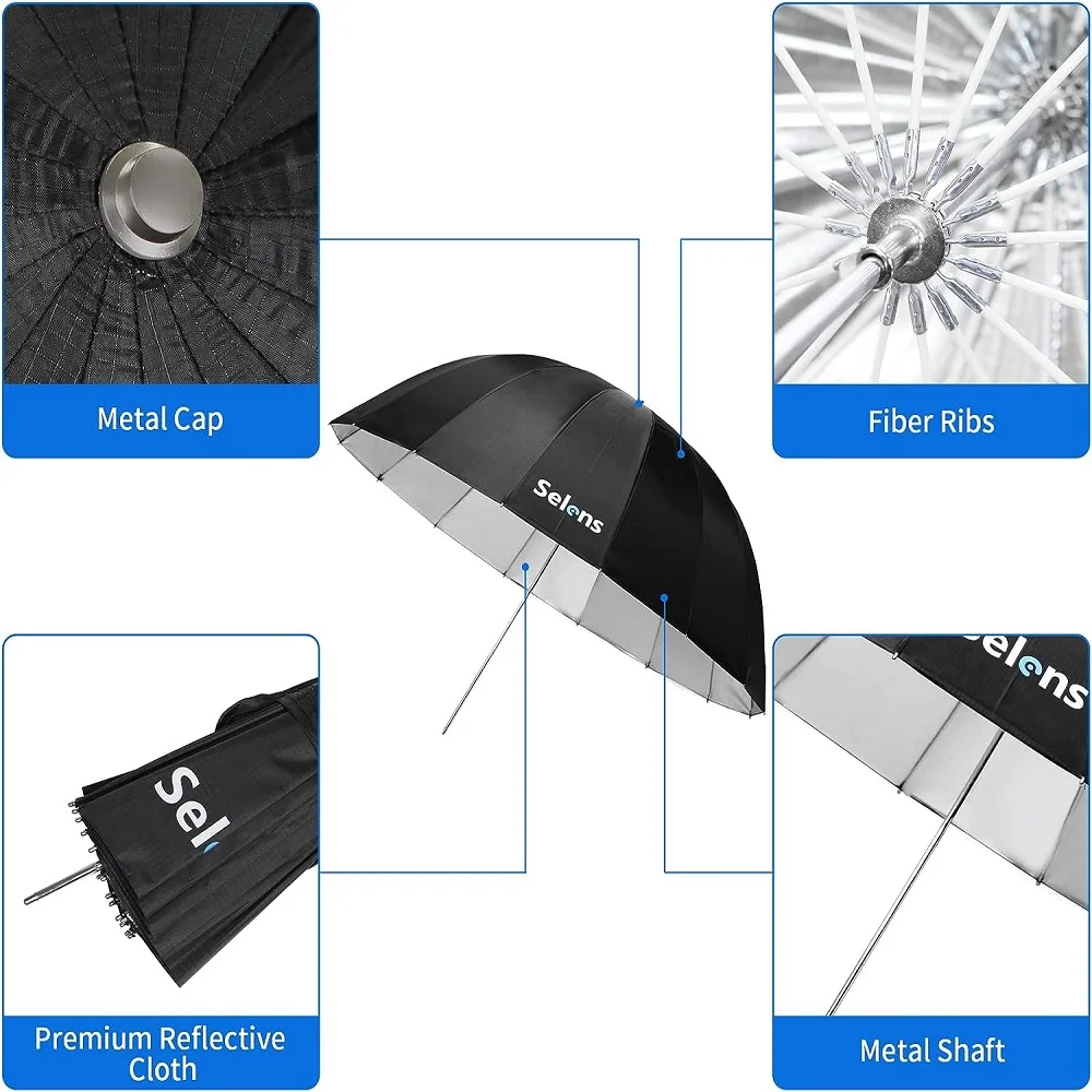 Selens Deep 16-sided Transluce - Parabolic Umbrella Deep ulasan dan harga