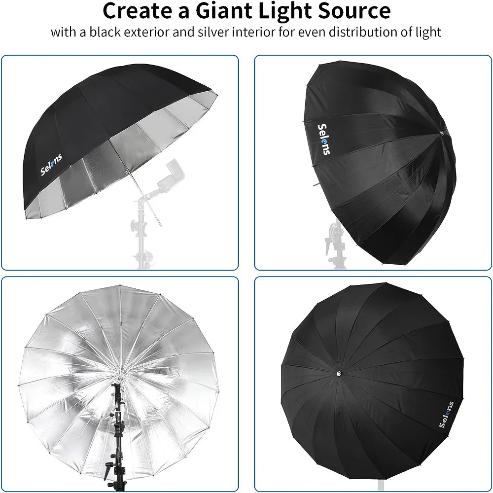Selens Deep 16-sided Transluce - Parabolic Umbrella Deep ulasan dan harga