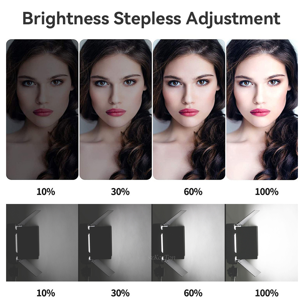 U800 U600 LED Photo Studio Vid - Photography Lighting Set ulasan dan harga